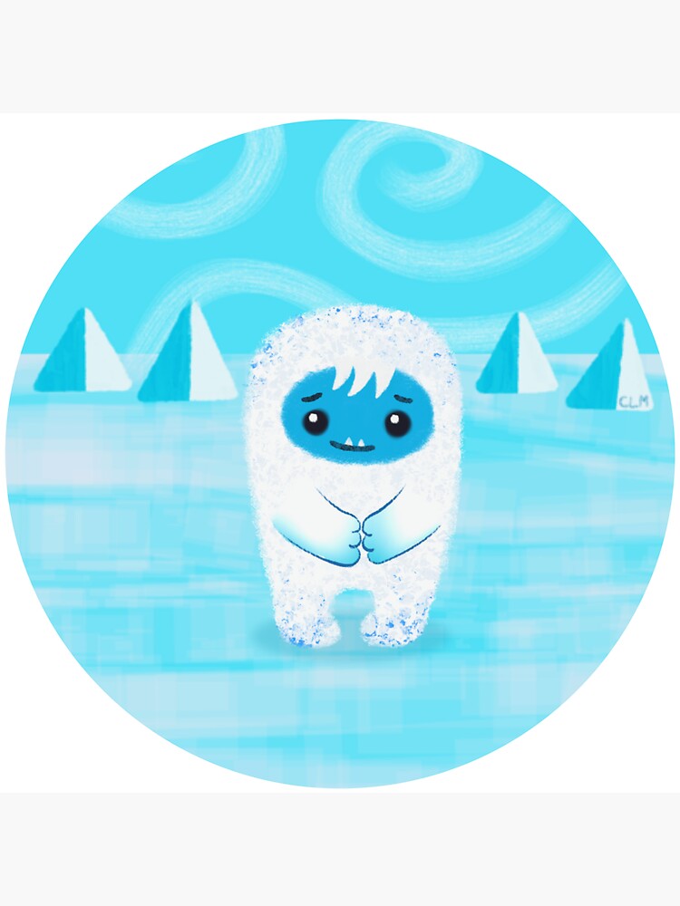 Yeti Magnet for Sale by Wonder18