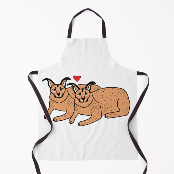Item preview, Big Floppa Caracal Lesbian Couple In Love designed and sold by Softsi.