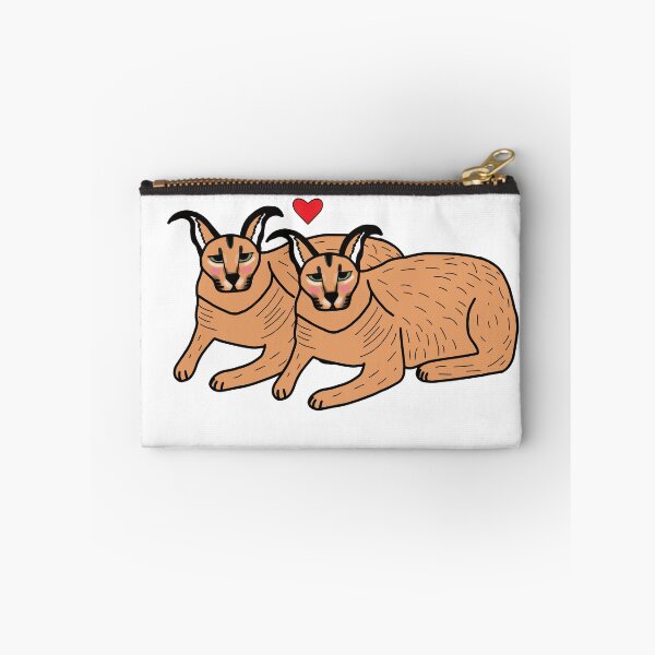 Item preview, Big Floppa Caracal Lesbian Couple In Love designed and sold by Softsi.