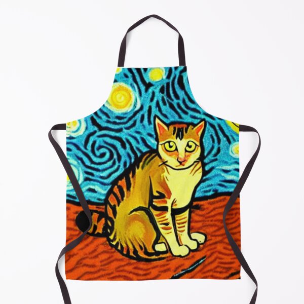 Item preview, Cat Van Gogh Style #7 designed and sold by cardia1991.