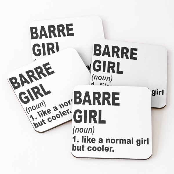 Item preview, barre Girl Like A Normal Girl But Cooler,barre Lovers Gift designed and sold by Dogs Geeky⭐⭐⭐⭐⭐.