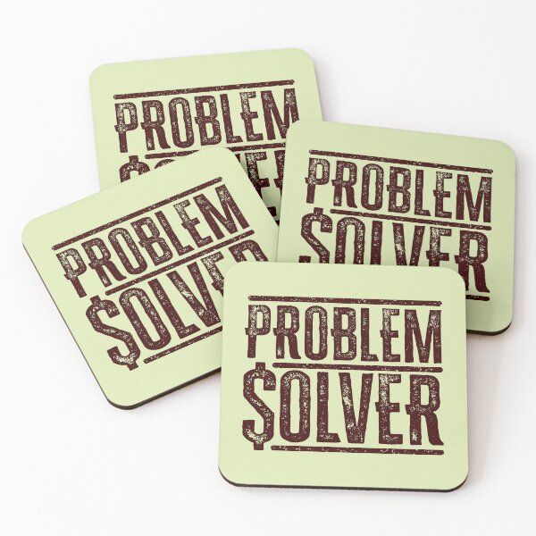 Item preview, Problem Solver: Money - Burgundy designed and sold by Reconocer.