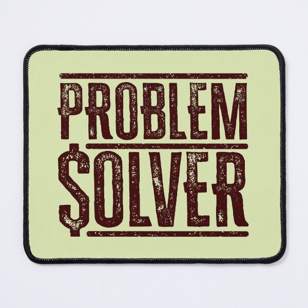 Item preview, Problem Solver: Money - Burgundy designed and sold by Reconocer.