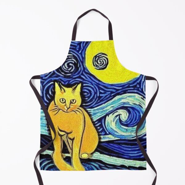 Item preview, Cat Van Gogh Style #8 designed and sold by cardia1991.
