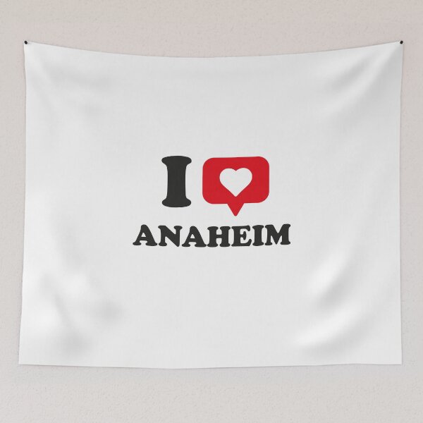 Aperçu de l'œuvre J'aime Anaheim, j'aime Anaheim, ville natale d'Anaheim, Californie créée et vendue par Danylo Mikhnievych.