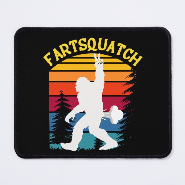 Item preview, Cool Funny Vintage Sunset Bigfoot - Fartsquatch designed and sold by laiwole.
