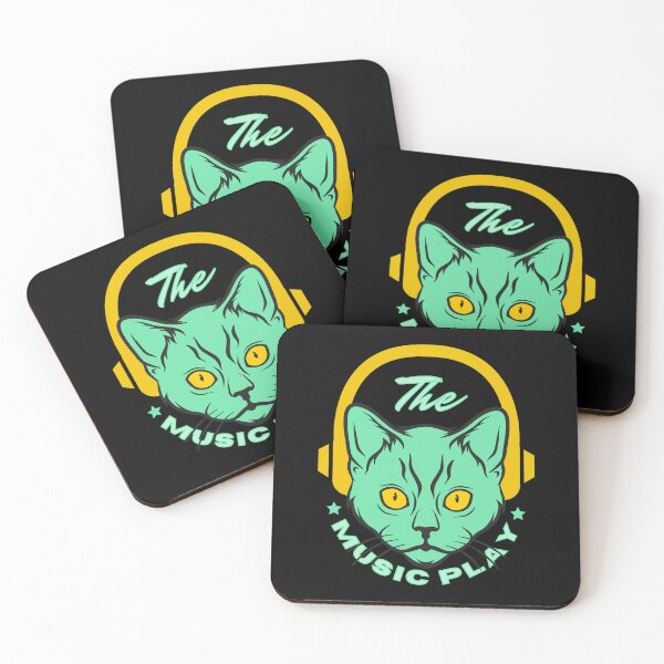 Item preview, Cat - The music play designed and sold by Stay-Pawsitive.