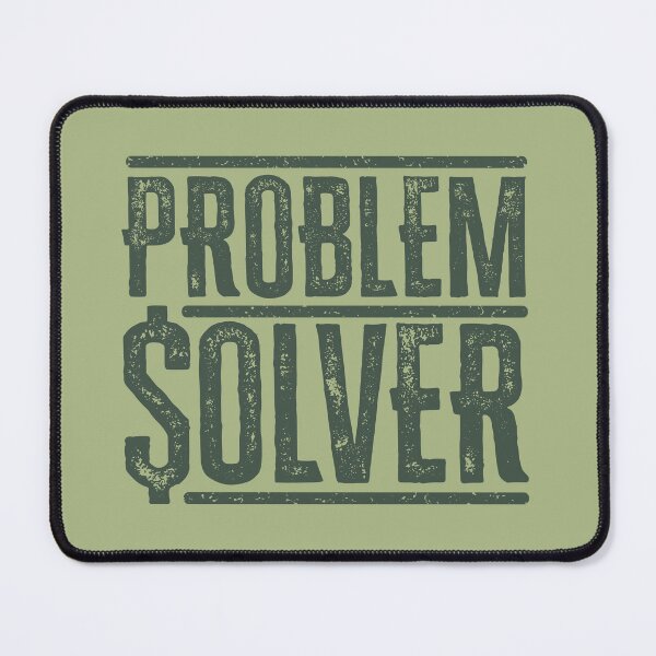 Item preview, Problem Solver: Money - olive designed and sold by Reconocer.