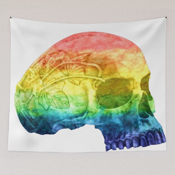 Item preview, Rainbow Skull designed and sold by BarrelCoops.