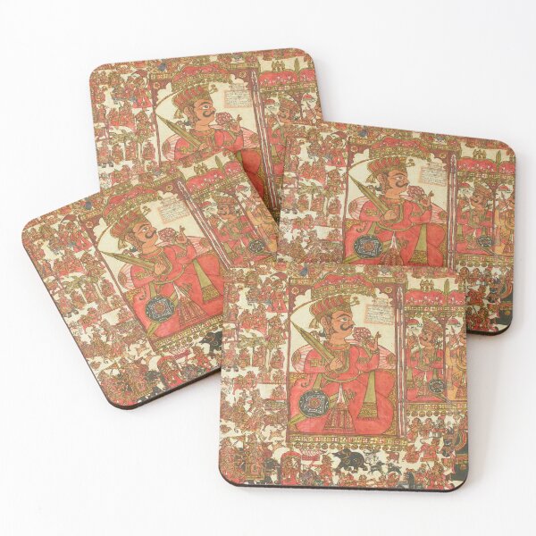 Item preview, Scroll Painting Dedicated to Pabuji designed and sold by Vintage Wall Art.
