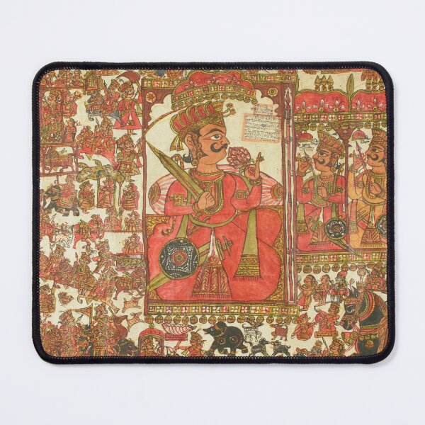 Item preview, Scroll Painting Dedicated to Pabuji designed and sold by Vintage Wall Art.