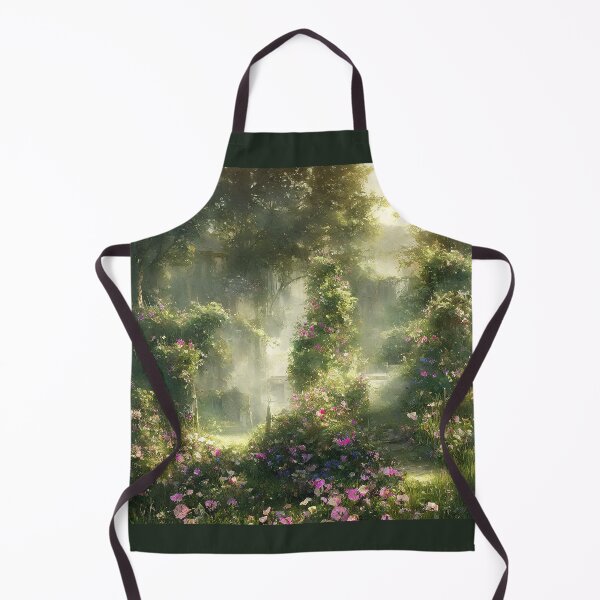Item preview, Overgrown Morning Glory Garden for September designed and sold by FamiliarPufferfish.