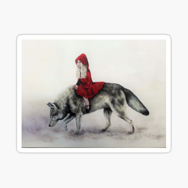 Item preview, Red Riding Hood and the Wolf designed and sold by Victoria McBride.