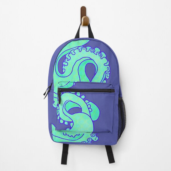Item preview, Colorful Turquoise Octopus Sea Monster  designed and sold by LaRoach Digital Arts.