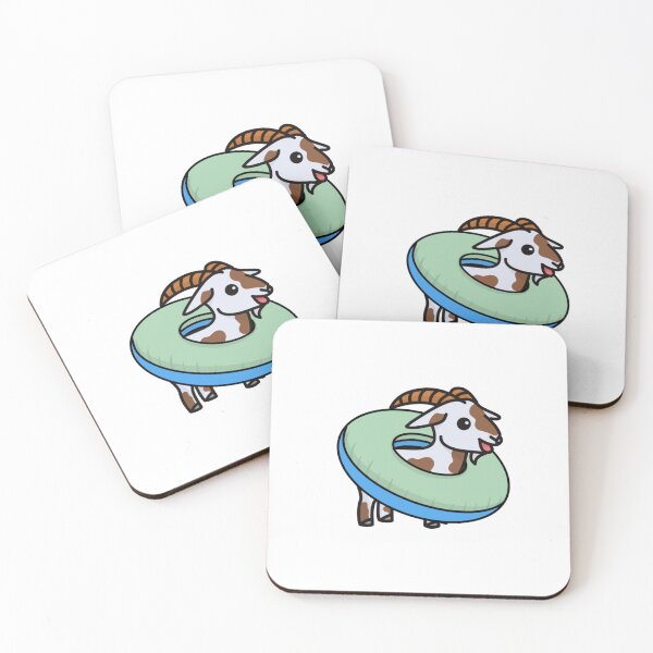 Item preview, Goat in a Floatie designed and sold by beckahbrooks.