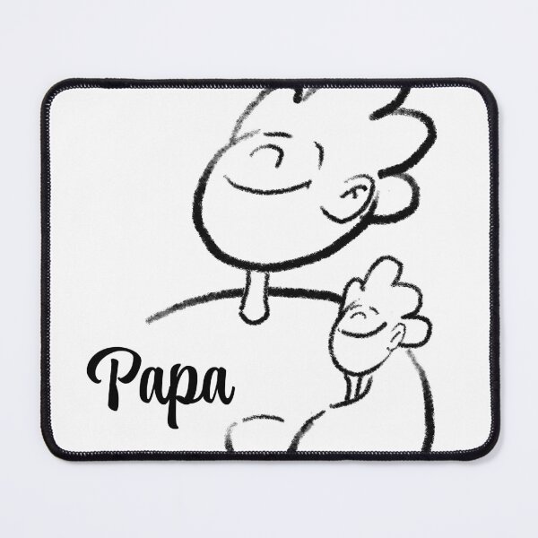 Item preview, Father and son illustration designed and sold by U-WESTDESIGN.