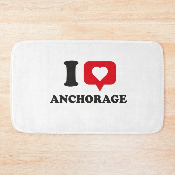 Item preview, I Love Anchorage, I Heart Anchorage, Hometown Anchorage, Alaska designed and sold by Danylo Mikhnievych.