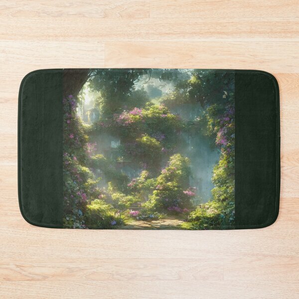 Item preview, Forest of September Morning Glories designed and sold by FamiliarPufferfish.