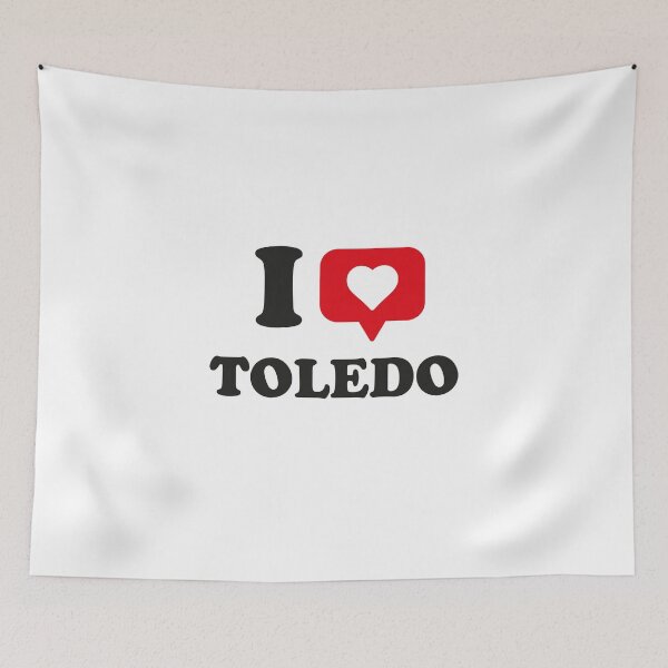 Item preview, I Love Toledo, I Heart Toledo, Hometown Toledo, Ohio designed and sold by Danylo Mikhnievych.