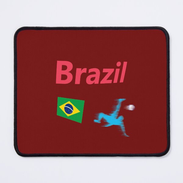 Item preview, Brazil Soccer abstract design designed and sold by lobodelnoir.