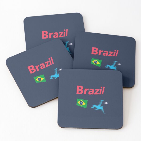 Item preview, Brazil  Soccer abstract design  designed and sold by lobodelnoir.
