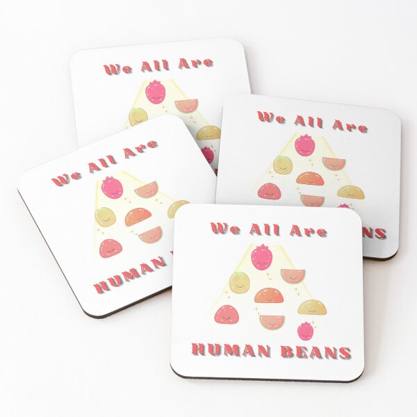 Item preview, WE ALL ARE HUMAN BEANS designed and sold by Caviar-Studio.