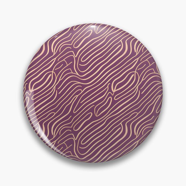 Item preview, "Purple and Gold Wavy Dreams" Pattern Design  designed and sold by Litheon.