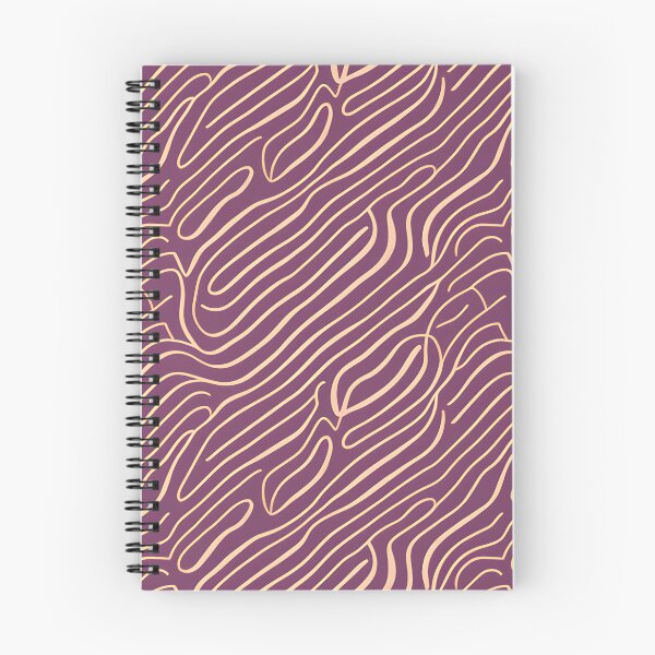 Item preview, "Purple and Gold Wavy Dreams" Pattern Design  designed and sold by Litheon.