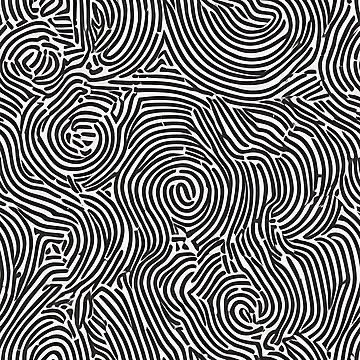 Artwork thumbnail, "Swirling Stars" Pattern Design  by Litheon