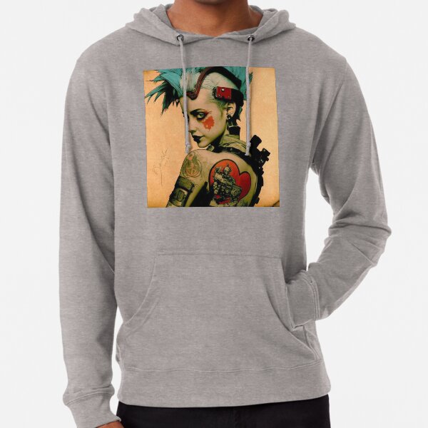 Bad Girl Tale Teller Club Orchestra Art by iServalan CDM Music Tracks and Book Illustrations  Lightweight Hoodie
