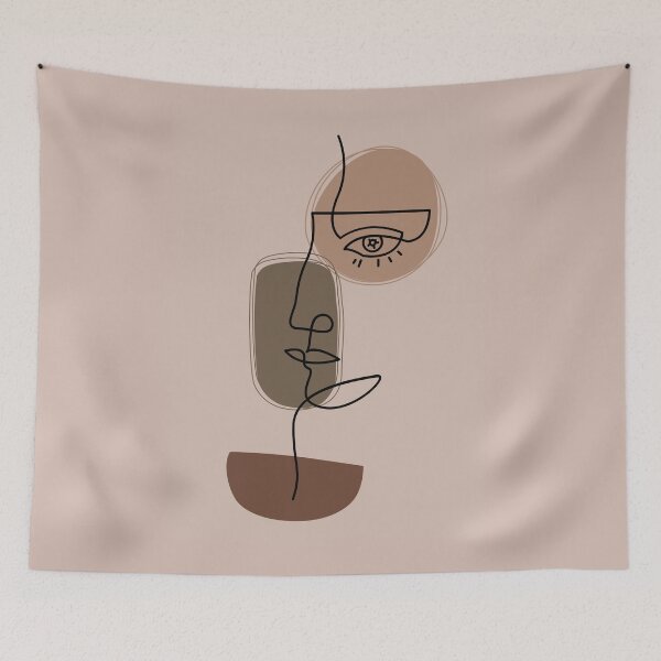 Item preview, Face line art designed and sold by artistryglam.