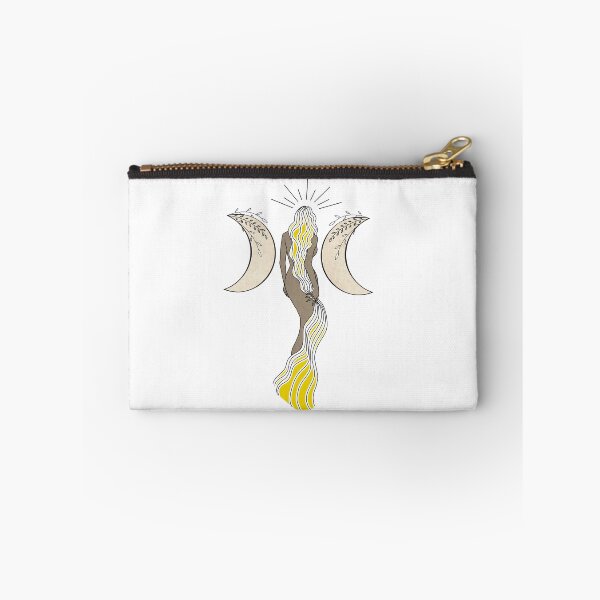 Item preview, Triple Moon Goddess - A spiritual illustration designed and sold by Annalee Beer.
