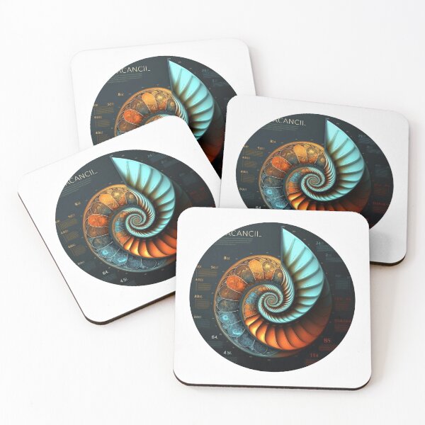 Item preview, Fibonacci Style Rainbow  designed and sold by RAGANADesign.