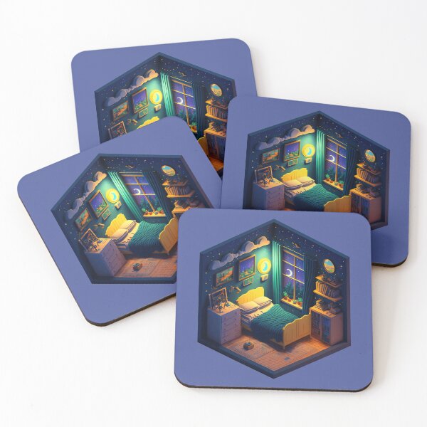 Item preview, Vincent's Dreamscape, Isometric Room designed and sold by Slice-Of.