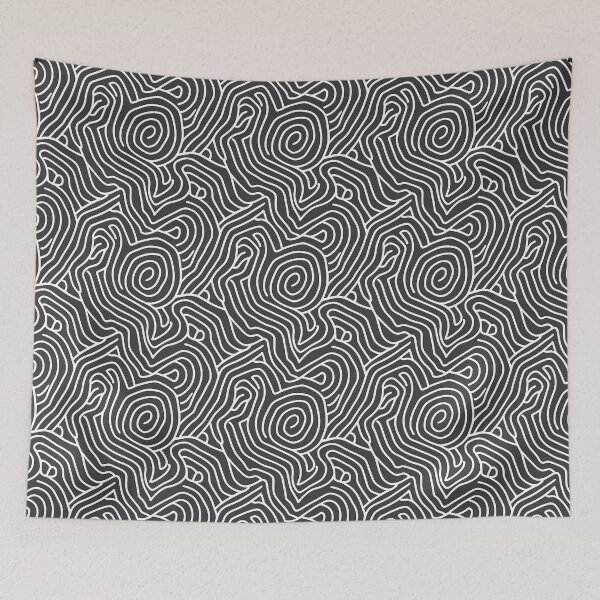 Item preview, "Elegant Wavy Lines" Pattern Design  designed and sold by Litheon.