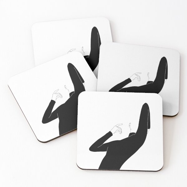 Item preview, Black and white fashion illustration - Anis designed and sold by TheColourStudy.