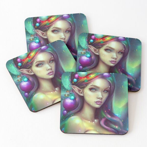 Item preview, Glam elf with bubbles  designed and sold by dwhowe.