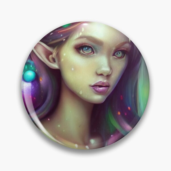 Item preview, Glam elf with bubbles  designed and sold by dwhowe.