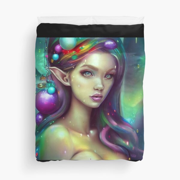 Item preview, Glam elf with bubbles  designed and sold by dwhowe.