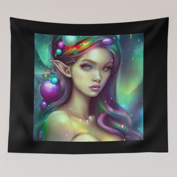Item preview, Glam elf with bubbles  designed and sold by dwhowe.