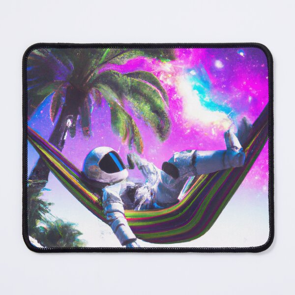 Item preview, Chilling Astronaut on a Hammock designed and sold by itsecems.