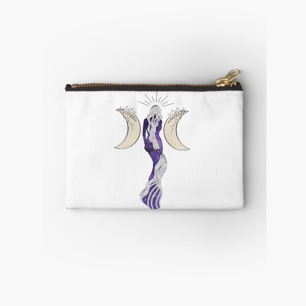 Item preview, Triple Moon Goddess - A spiritual illustration designed and sold by Annalee Beer.
