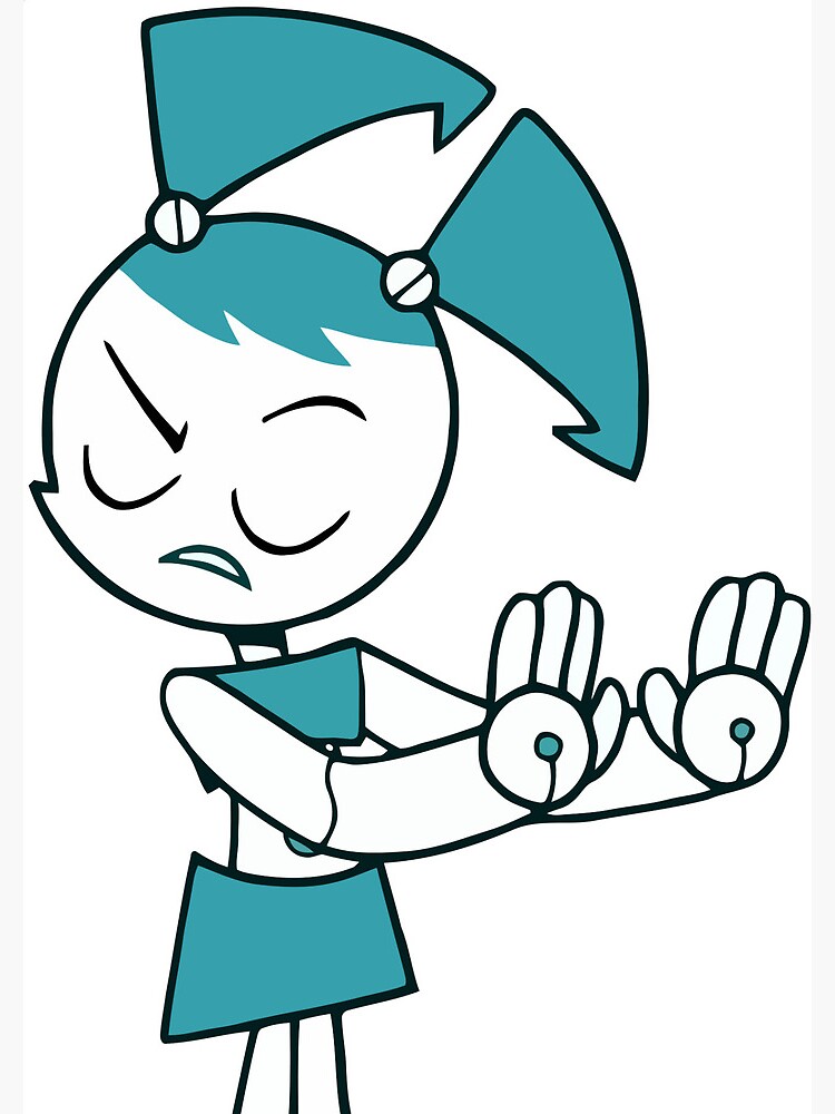 teenage robot Sticker for Sale by GreasyGerbil