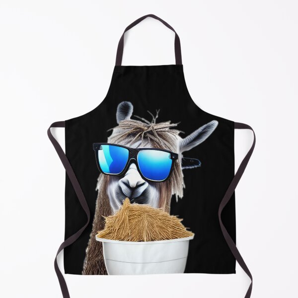 Item preview, Llama sunglass cool hay fever eating-- 3D designed and sold by glitchman2.