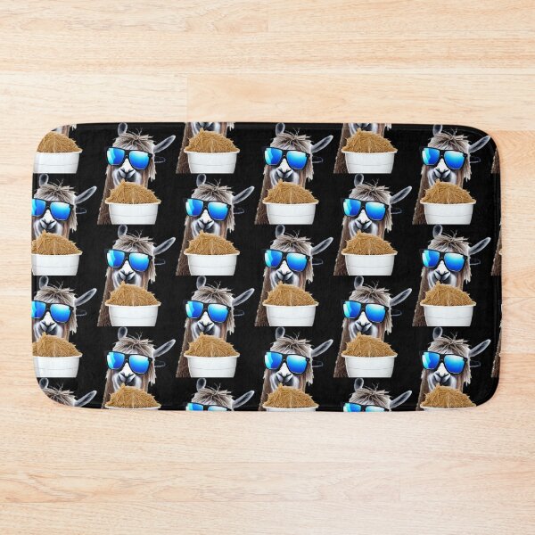 Item preview, Llama sunglass cool hay fever eating-- 3D  designed and sold by glitchman2.