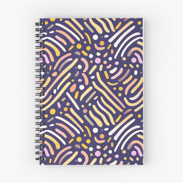 Item preview, "Vibrant Lines and Dots" Pattern Design  designed and sold by Litheon.
