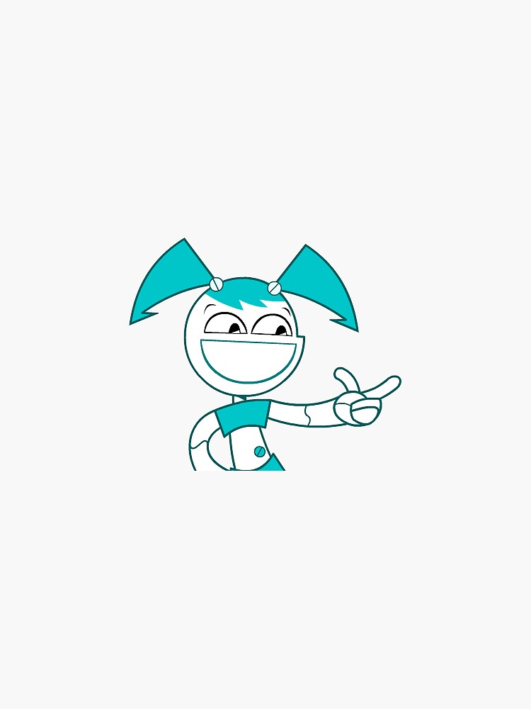 teenage robot Sticker for Sale by GreasyGerbil