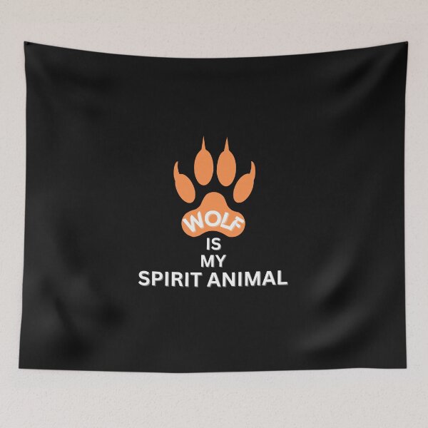 Item preview, Copy of Wolf is my spirit animal designed and sold by NikkosDesigns.