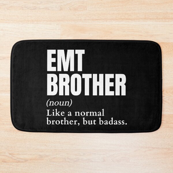 Item preview, Funny Badass EMT Brother Definition designed and sold by EndlessFreedom.