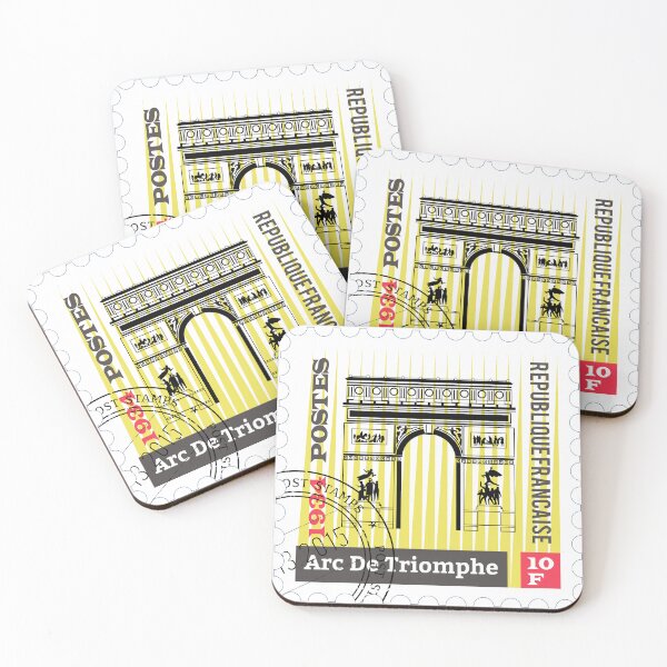 Item preview, Timbre postal Arc De Triomphe Postes Republique Francaise  designed and sold by Divas ⭐⭐⭐⭐⭐.